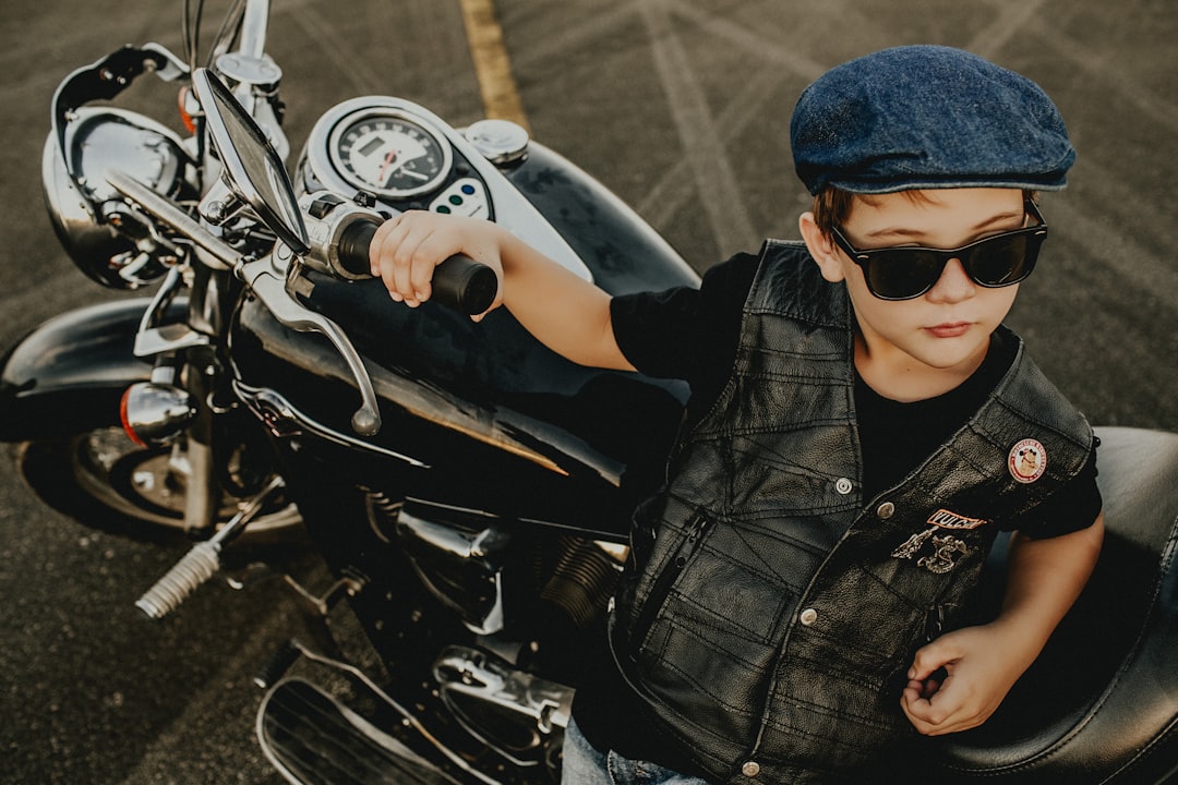Photo denim vest